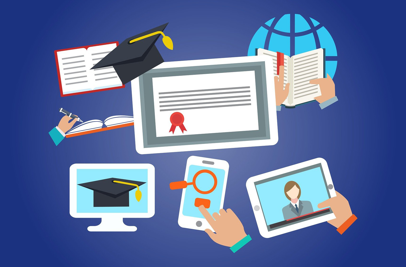 Illustration pour la formation WordPress