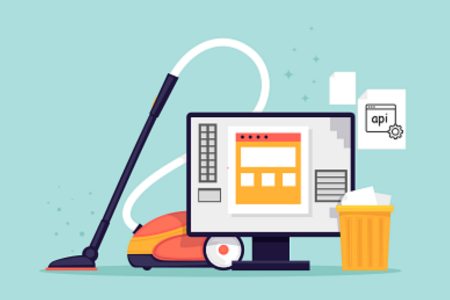 Illustration pour de la maintenance d'un site